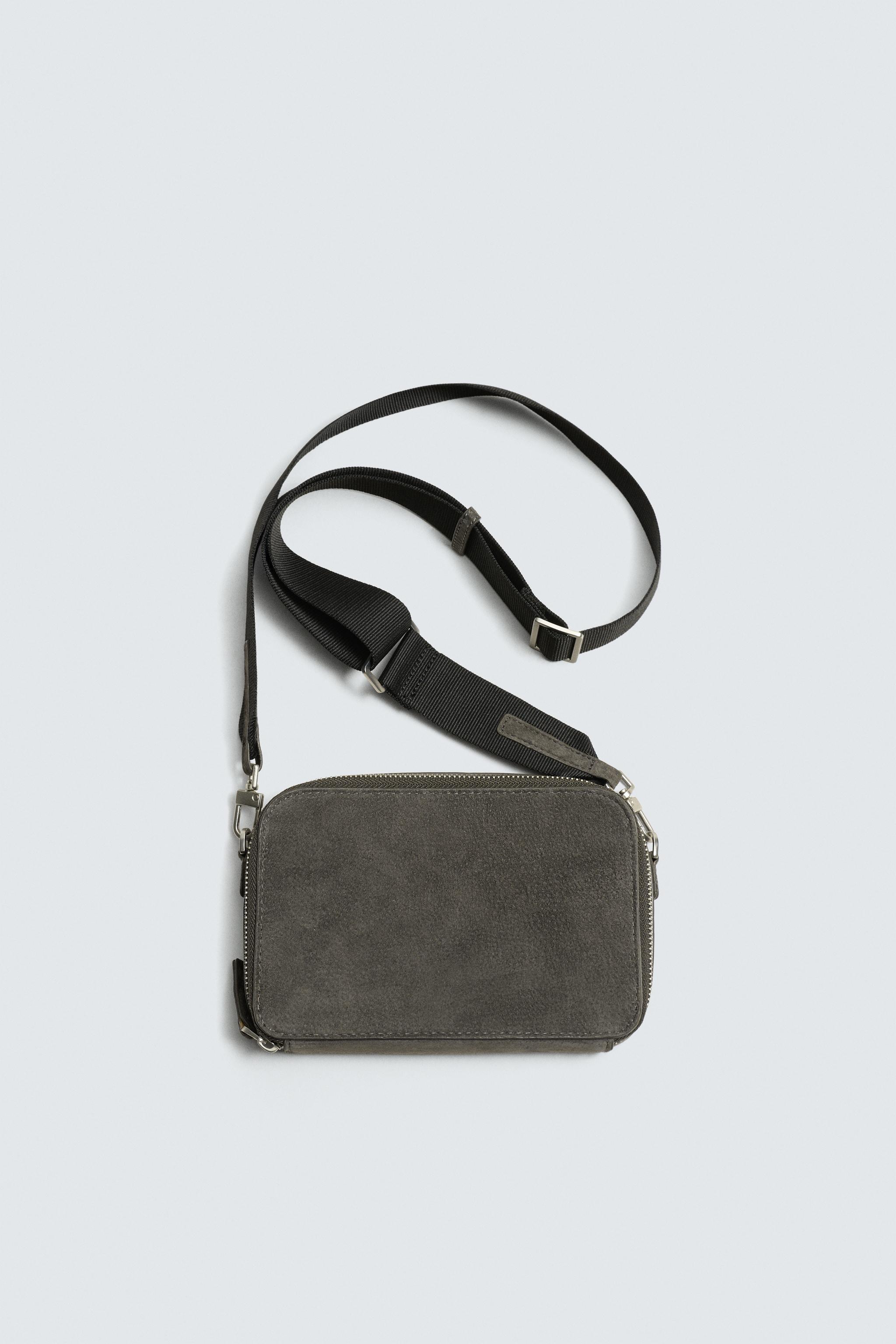 LEATHER CROSSBODY BAG